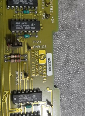 HP3562A分析仪拆机板，型号03562-66505，美国--议价商品