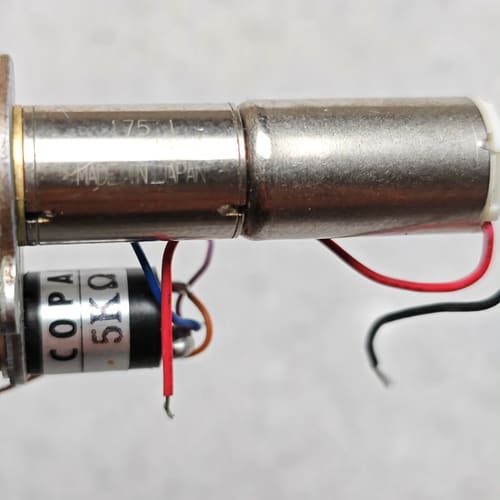 拆机进口NAMIKI纳米奇减速电机带电位器100:1 175--议价商品