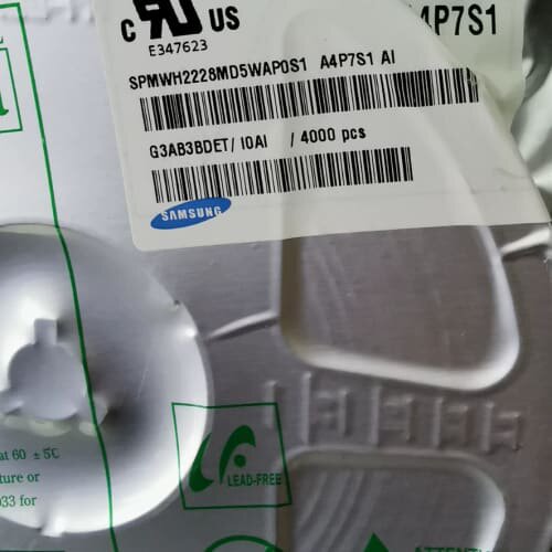 三星SPMWH2228MD5WAP0S1,LED灯珠,数量1--议价商品