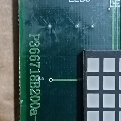 三菱凌云电梯外呼显示板P366718B000 G02、G04--议价商品