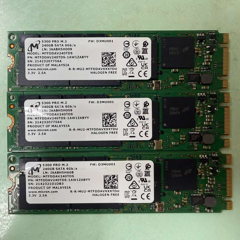 镁光 5300 PRO 240G M.2 2280企业级SS--议价商品