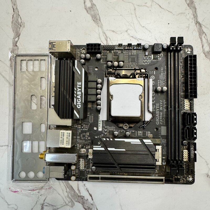 技嘉Z370N WIFI主板,带挡板,成色还可以,功能正常,--议价商品