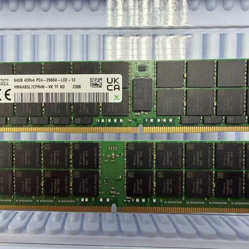 SK海力士 64GB 4DRX4 2666V 服务器内存条--议价商品
