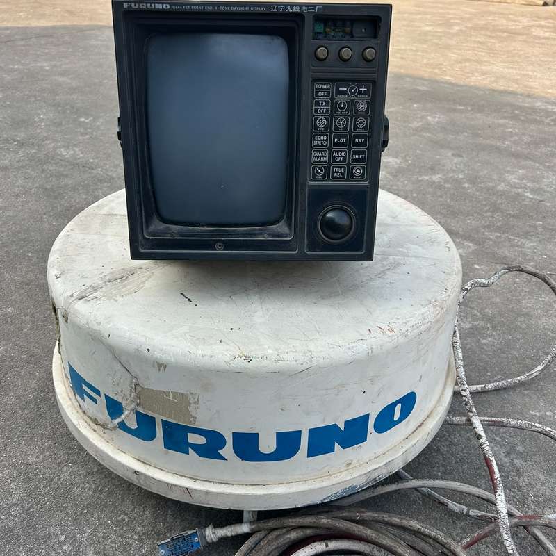 runo古野船用雷达天线头加显示屏一起出的价格,型号18--议价商品