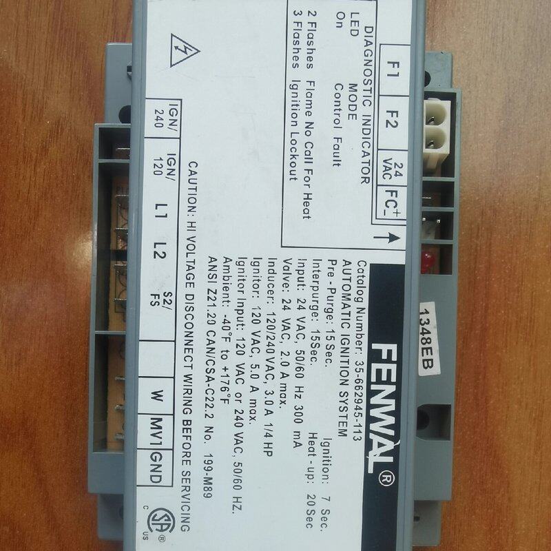 美国FENWAL 1348EB 温度控制器--议价商品