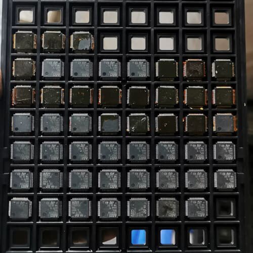 STM32F030R8T6数量50个新旧都有，打包价888元--议价商品