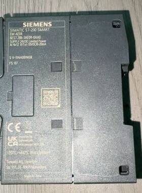 2024年西门子S7-200SMART，EM AE04，6E--议价商品