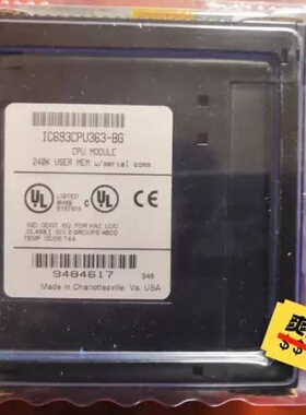 GE 模块 IC693CPU363-BG--议价商品