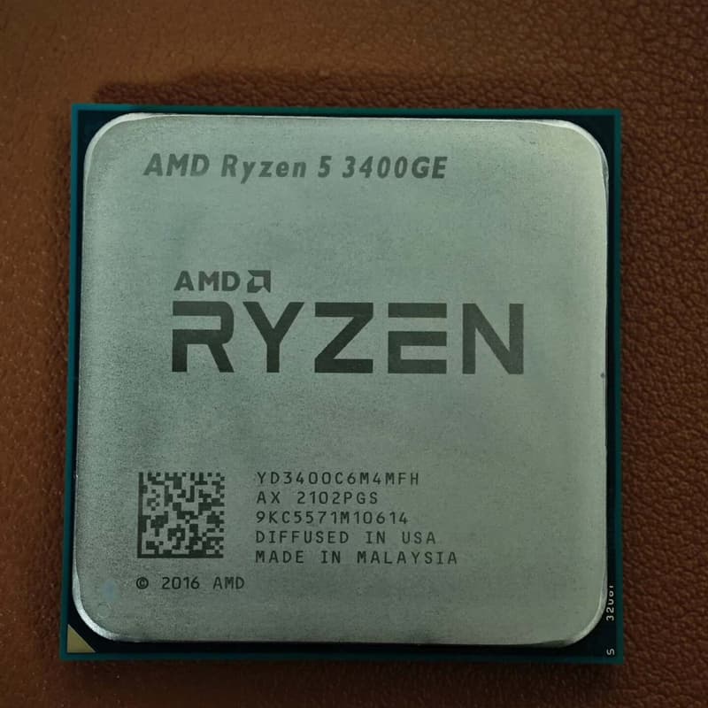 AMD Ryzen 5 3400GE AM4接口 四核八线程--议价商品