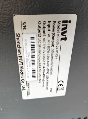 英威腾变频器GD300-21-055G-4 55kw空压机专--议价商品