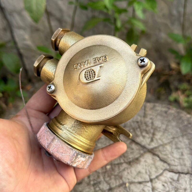 大洋船用铜插座接线盒(备品未使用过)220v可正常使用--议价商品