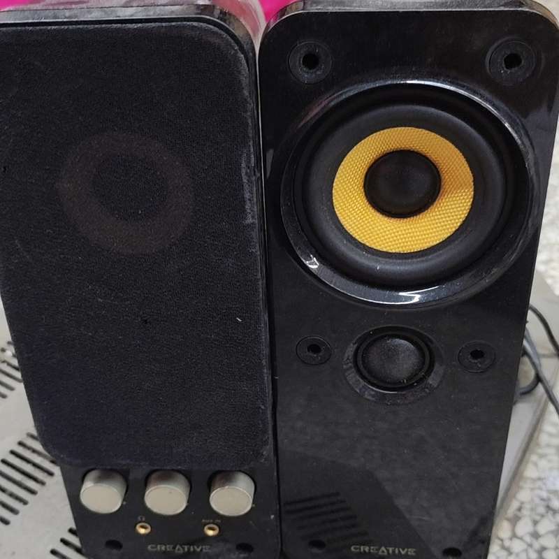 创新T20二代T20II桌面有源音箱,型号MF1610,成色--议价商品