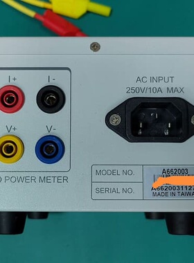 Chroma致茂6620系列功率计A662003接线盒电源测--议价商品