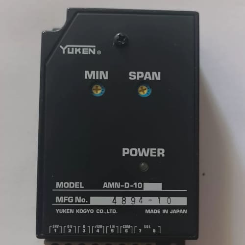 日本油研YUKEN放大器 AMN-D-10原装正品 成色如新--议价商品