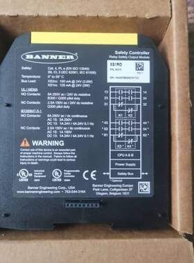 邦纳BANNER继电器模块XS1RO 实物拍摄图，需要联系--议价商品