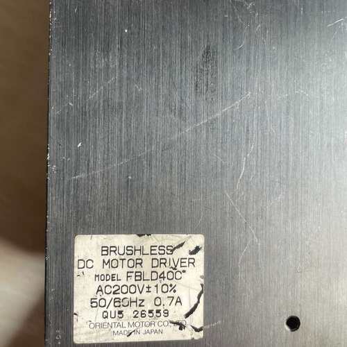 拆机东方VEXTA无刷电机驱动器 FBLD40C拆机包好，功--议价商品