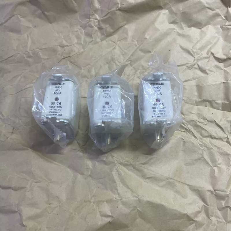 处理几个熔断器,品牌桥顿力尔的,型号NH00gG/gL100--议价商品