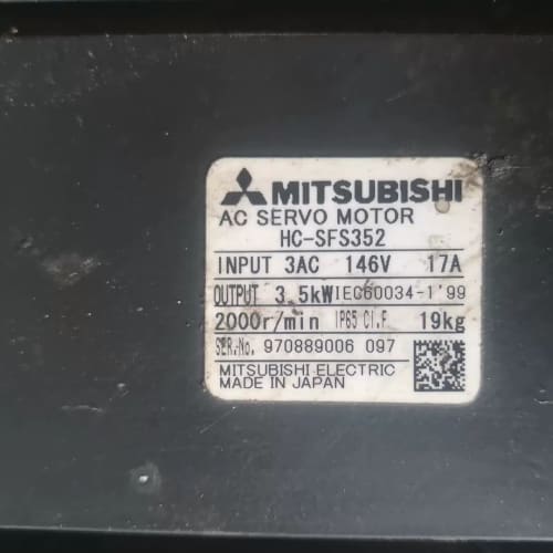 三菱伺服电机 HC-SFS352,3.5kW,输入电压3AC--议价商品