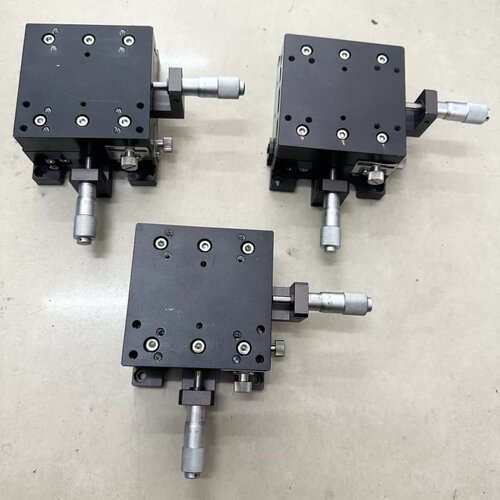 XY轴精密手调80*80mm台面 厚度48mm 底板80--议价商品
