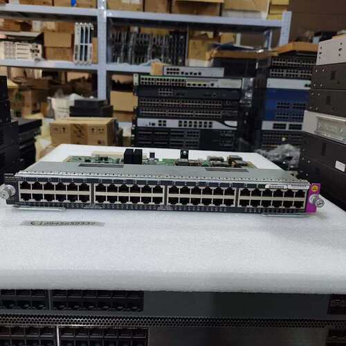 思科WS-X4748-UPOE+E 48口千兆POE板卡--议价商品