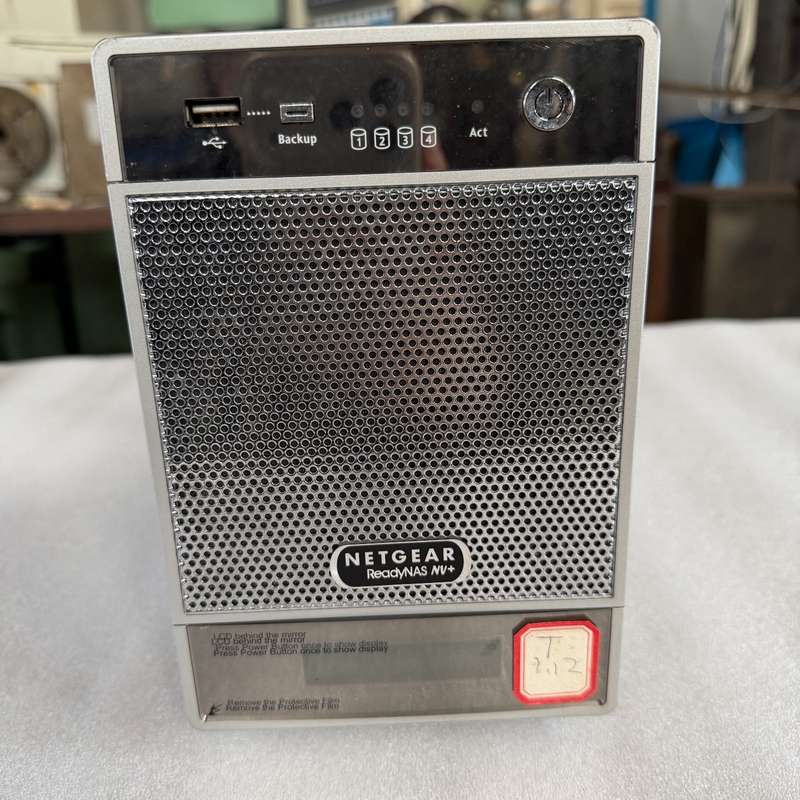 NETGEAR网件RND4000 NAS网络存储器,四盘位设--议价商品