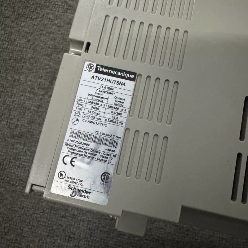 #变频器 施耐德变频器ATV21HU75N4 7.5KW/1--议价商品