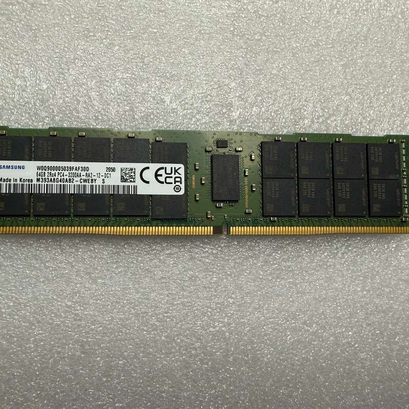 三星64G 2Rx4 3200AA服务器内存 条件好 功能完--议价商品