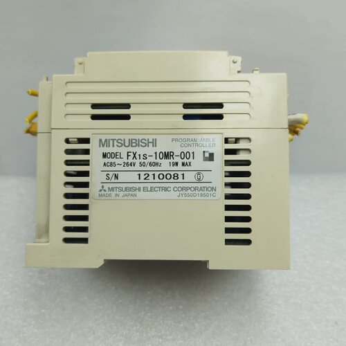 三菱PLC，型号FX1S-10MR-001，日本原装，工作电--议价商品