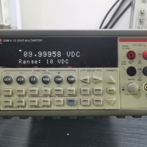 KEITHLEY2010 六位半表,成色很好,简单测试了一下--议价商品