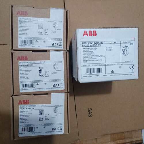 全新ABB漏电保护器FH202 A-25/0.03,原装正品--议价商品