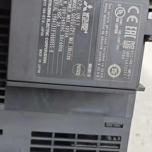 三菱Q00JCPU CPU模块，原装拆机，实物拍摄，成色漂亮--议价商品