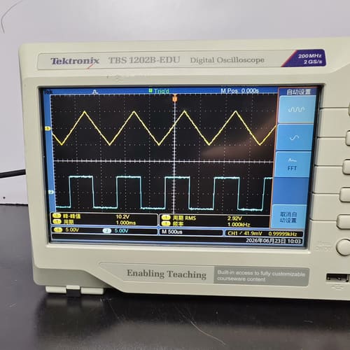 保修三个月!二手闲置双通道200M示波器,型号:泰克Tekt--议价商