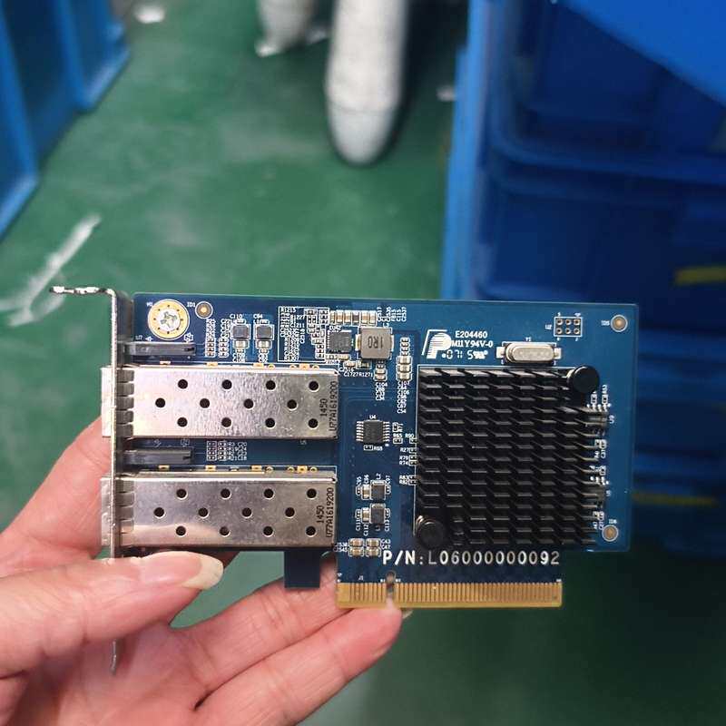 宝德X520-DA2双口万兆光纤网卡，Intel 82599--议价商品