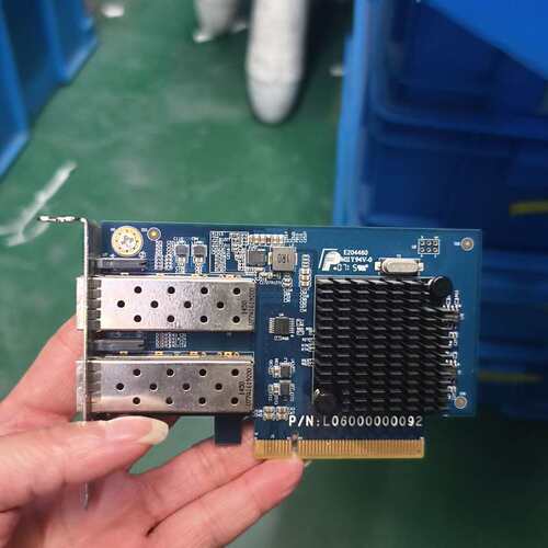 宝德X520-DA2双口万兆光纤网卡，Intel 82599--议价商品