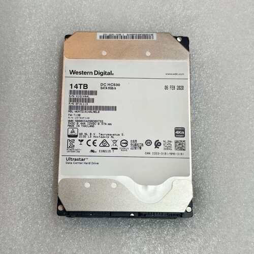 西数14TB企业级硬盘 DC HC530 02352lwb--议价商品