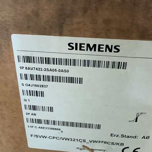 6AV7422-2SA05-0AS0西门子触摸屏，全新正品，--议价商品