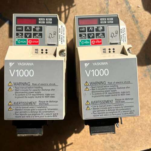 安川变频器日本进口型号CIMR-VU2A0004FAA带通信--议价商品