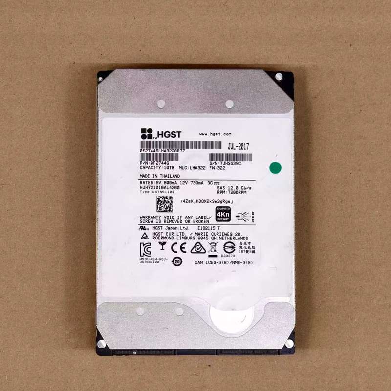 日立10T SAS硬盘,型号HUH721010AL4200,--议价商品