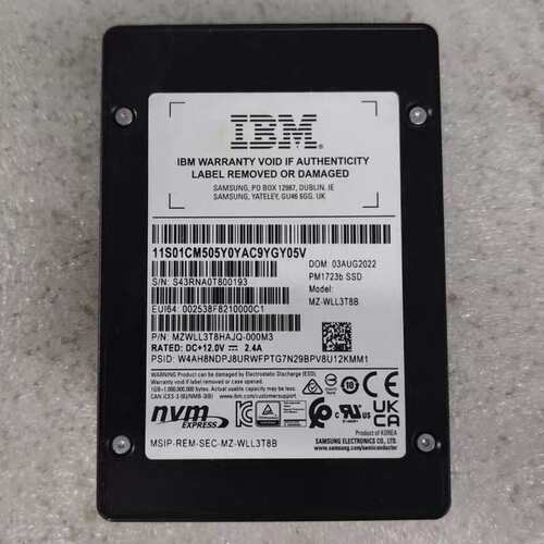 IBM PM1723b 3.84TB 2.5寸SAS SSD--议价商品