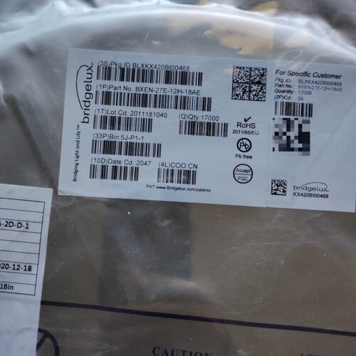 全新普瑞原装LED灯珠 BXEN-27E-12H-18AE--议价商品