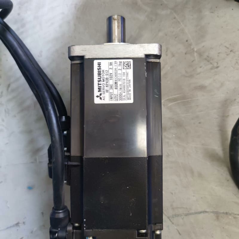 三菱伺服电机HF-KP43B-S12，400W，原装拆机，功--议价商品
