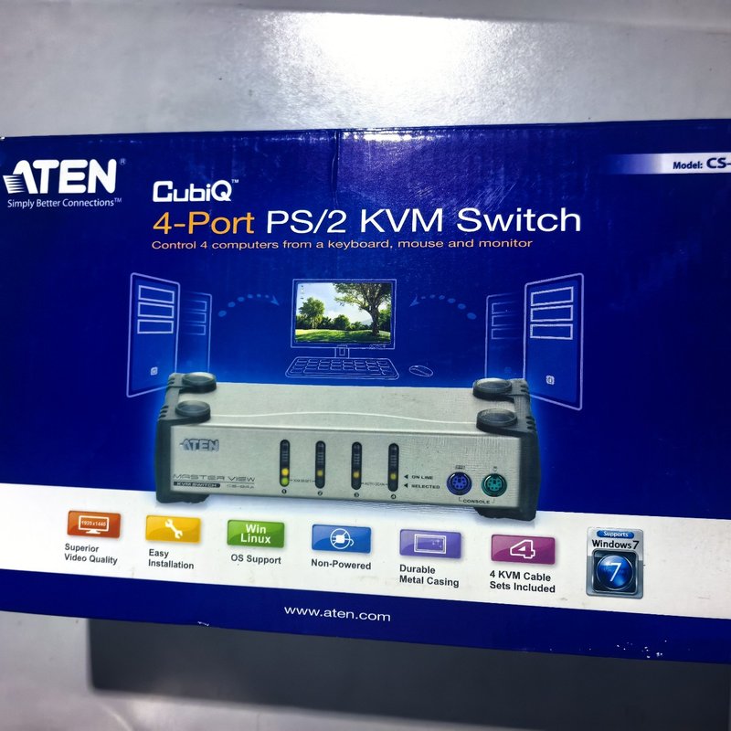 ATEN 宏正全新原装正品， CS-84A ，实图拍摄，议价--议价商品