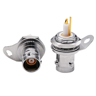 东方旭普 BJ77 三同轴BNC-KY TRB-KY 穿墙螺母固定 1553B总线插座