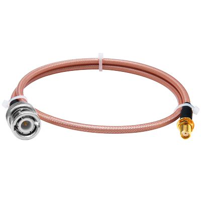 RG142DB镀银连接线BNC公转SMA母