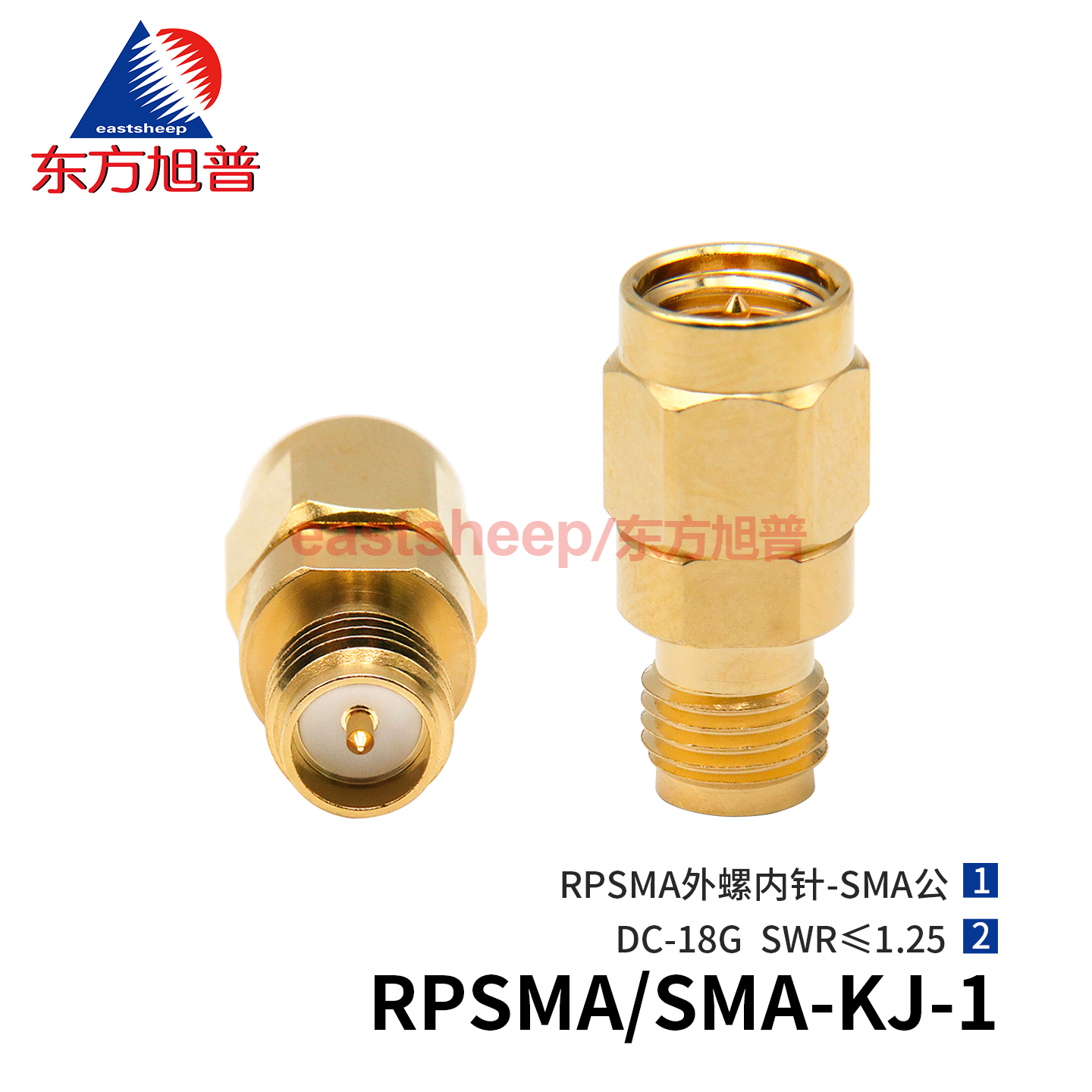 转接器反极RPSMA母转SMA公18G