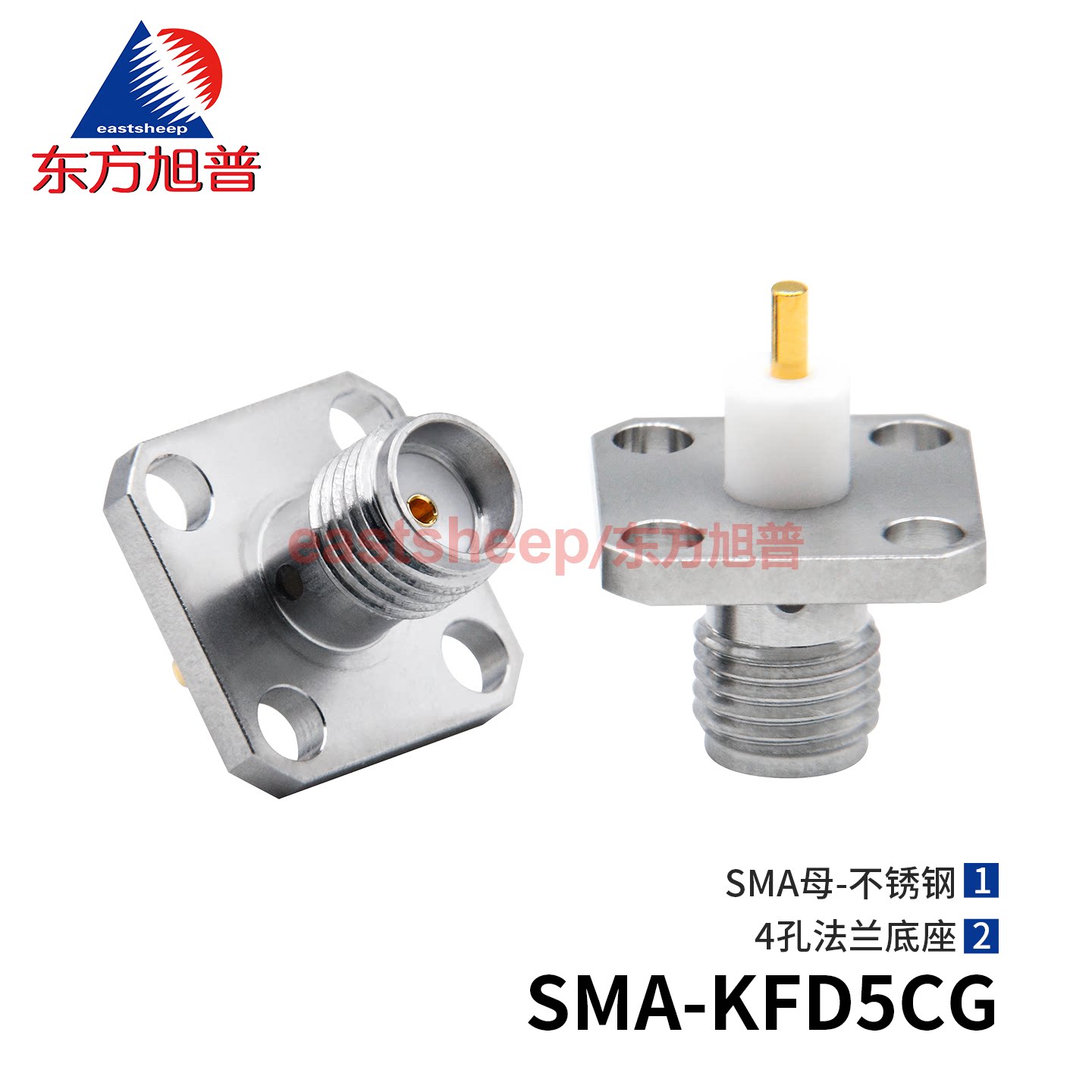SMA-KFD5CG微带连接器不锈钢