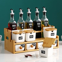 Nordic Kitchen Supplies Jan Jark Home Creative Oil Bottle Bottle Seasing Комбинация набор набор для хранения резервуары приправы приправы