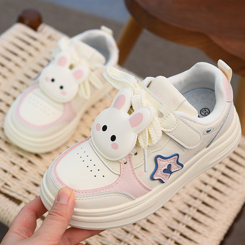 儿童板鞋动物女童小白鞋2026春季新款女孩软底防滑中大童休闲鞋子,童鞋/婴儿鞋/亲子鞋,板鞋,淘宝优惠券,粉丝福利购,淘宝优惠卷