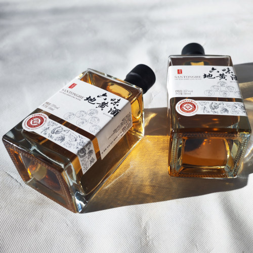 三通河六味地黄酒500ml瓶装酒