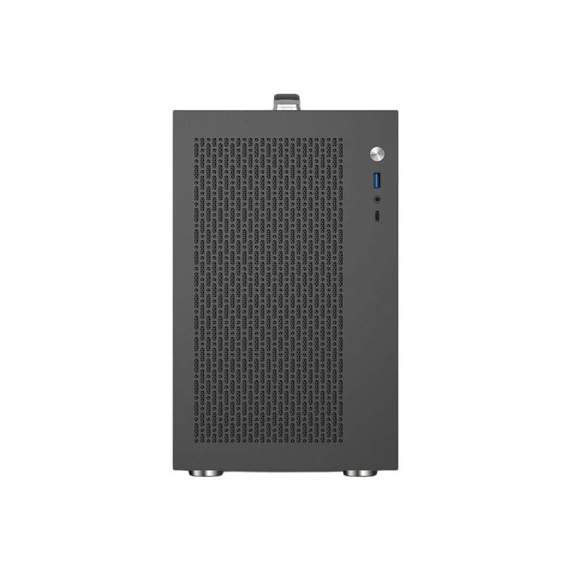未知玩家x100Pro TypeC便携式手提机箱ITX电脑机箱240水冷侧透图片